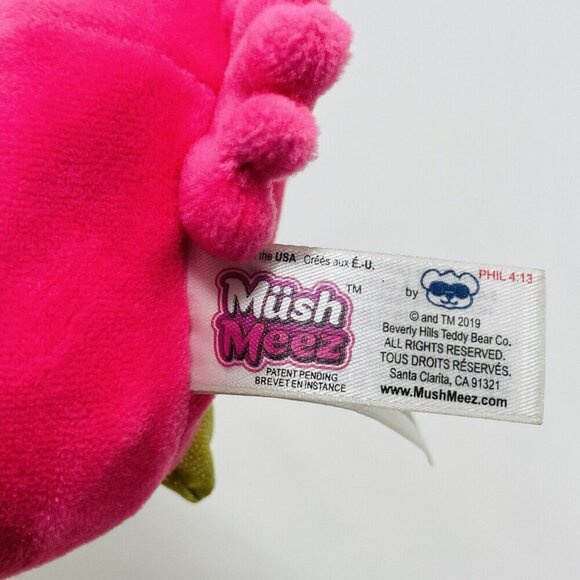 Mush Meez Owl Plush Soft Toy 5" Squeeze Squishy Squeezable Moldable Stress Ball - Picture 9 of 10